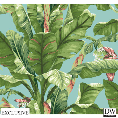 Ono Island Banana Leaf Wallpaper