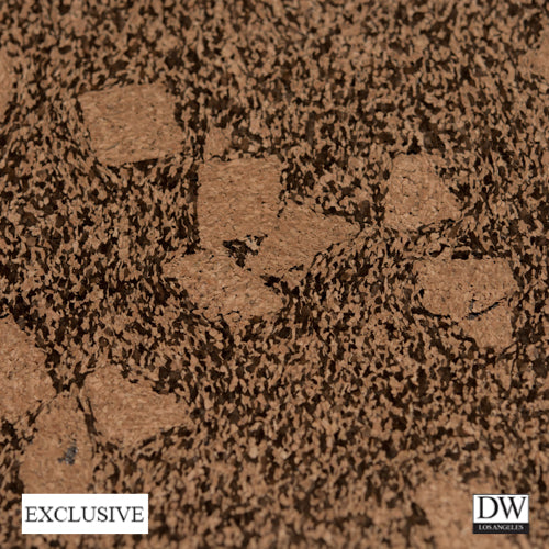 Tochigi Natural Cork Dark and Light Natural Cork Wallpaper | Phillipe Romano