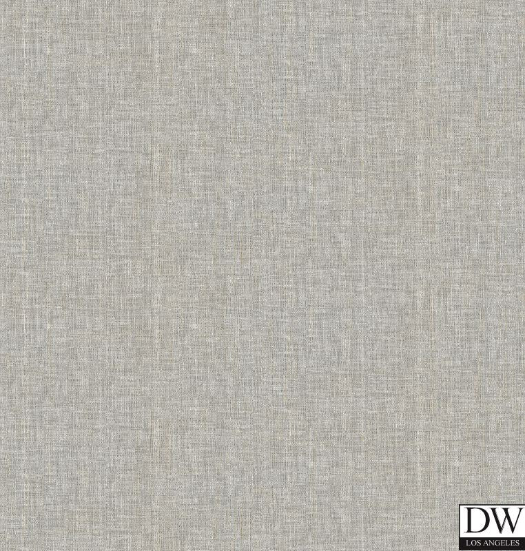 Oasis Grey Linen Wallpaper