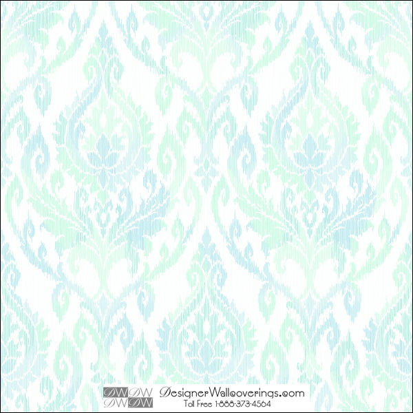 Alison's Aged Damask Wall Paper