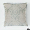 Deer Damask Cushion - Duck Egg Blue