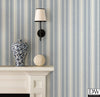 Cooper Denim Cabin Stripe Wallpaper