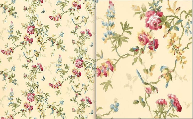 Tweety Tweet - Multi Color Bird and Rose