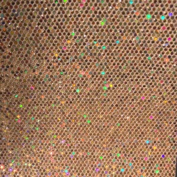 Hollywood Sequin - Beige | Glitter Walls