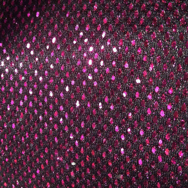 Hollywood Sequin - Magenta | Glitter Walls