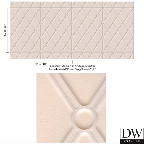 Glam Tuft - Padded Wall Panels