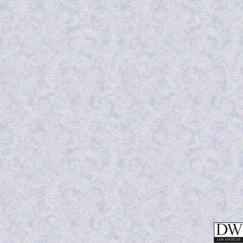 Ettie Lavender Circus Damask Wallpaper