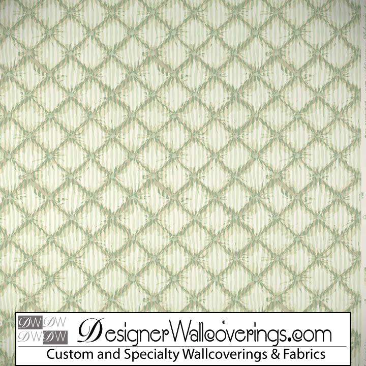 Tufted Trellis Lattice Wallpaper