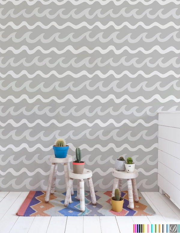 Swell Wallcovering by Aimee Wilder