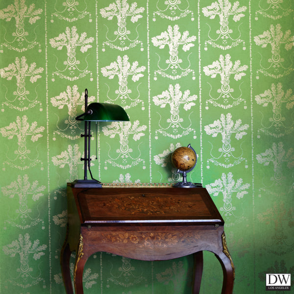 Lucky Charms - Green - Wallcovering