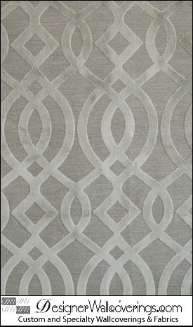 Champs-Elysees Chenille Trellis Lattice Fabric