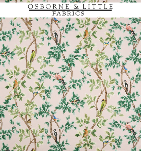 Osborne & Little Fabrics #F7403-026 at Designer Wallcoverings - Your online resource since 2007