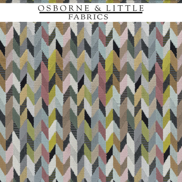 Osborne & Little Fabrics #F7420-016 at Designer Wallcoverings - Your online resource since 2007
