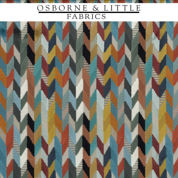Osborne & Little Fabrics #F7420-026 at Designer Wallcoverings - Your online resource since 2007