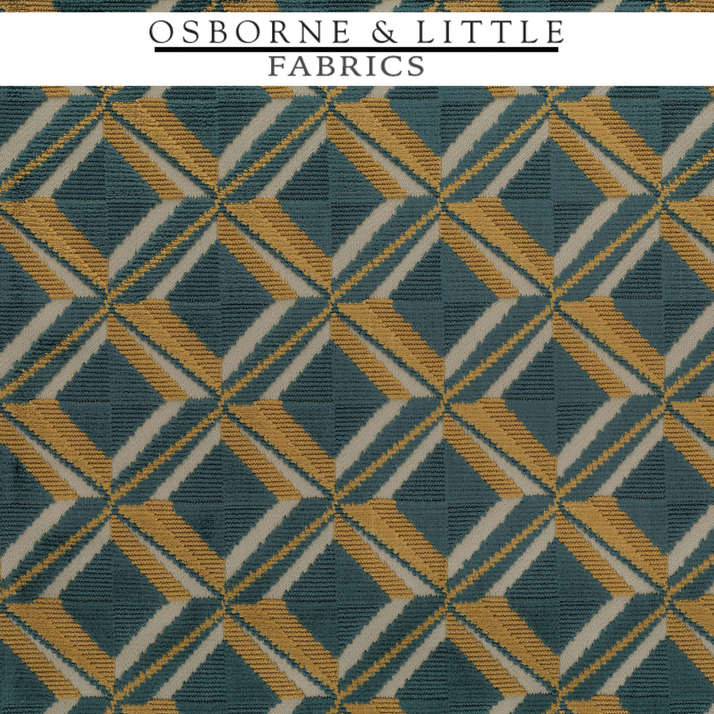 Osborne & Little Fabrics #F7422-026 at Designer Wallcoverings - Your online resource since 2007