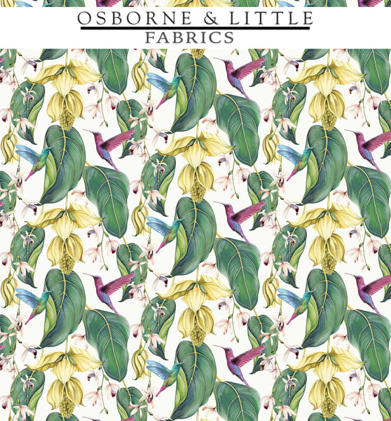 Osborne & Little Fabrics #F7443-01 at Designer Wallcoverings - Your online resource since 2007