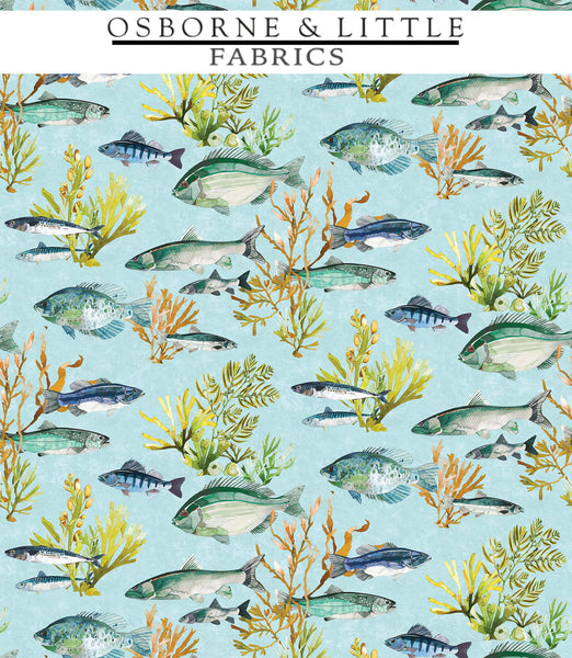 Osborne & Little Fabrics #F7444-01 at Designer Wallcoverings - Your online resource since 2007