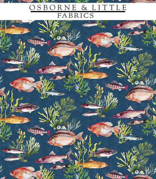 Osborne & Little Fabrics #F7444-02 at Designer Wallcoverings - Your online resource since 2007