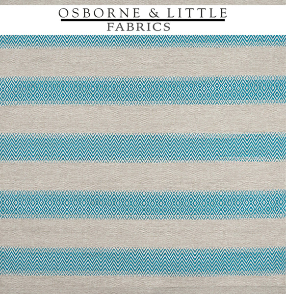 Osborne & Little Fabrics #F7445-01 at Designer Wallcoverings - Your online resource since 2007