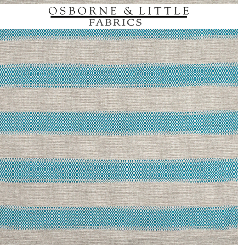 Osborne & Little Fabrics #F7445-01 at Designer Wallcoverings - Your online resource since 2007