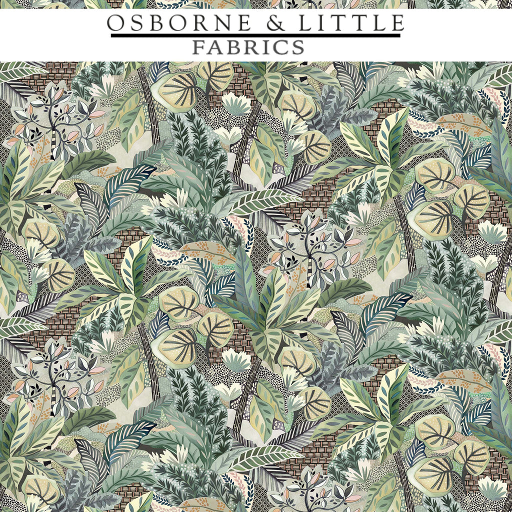 Osborne & Little Fabrics #F7446-02 at Designer Wallcoverings - Your online resource since 2007