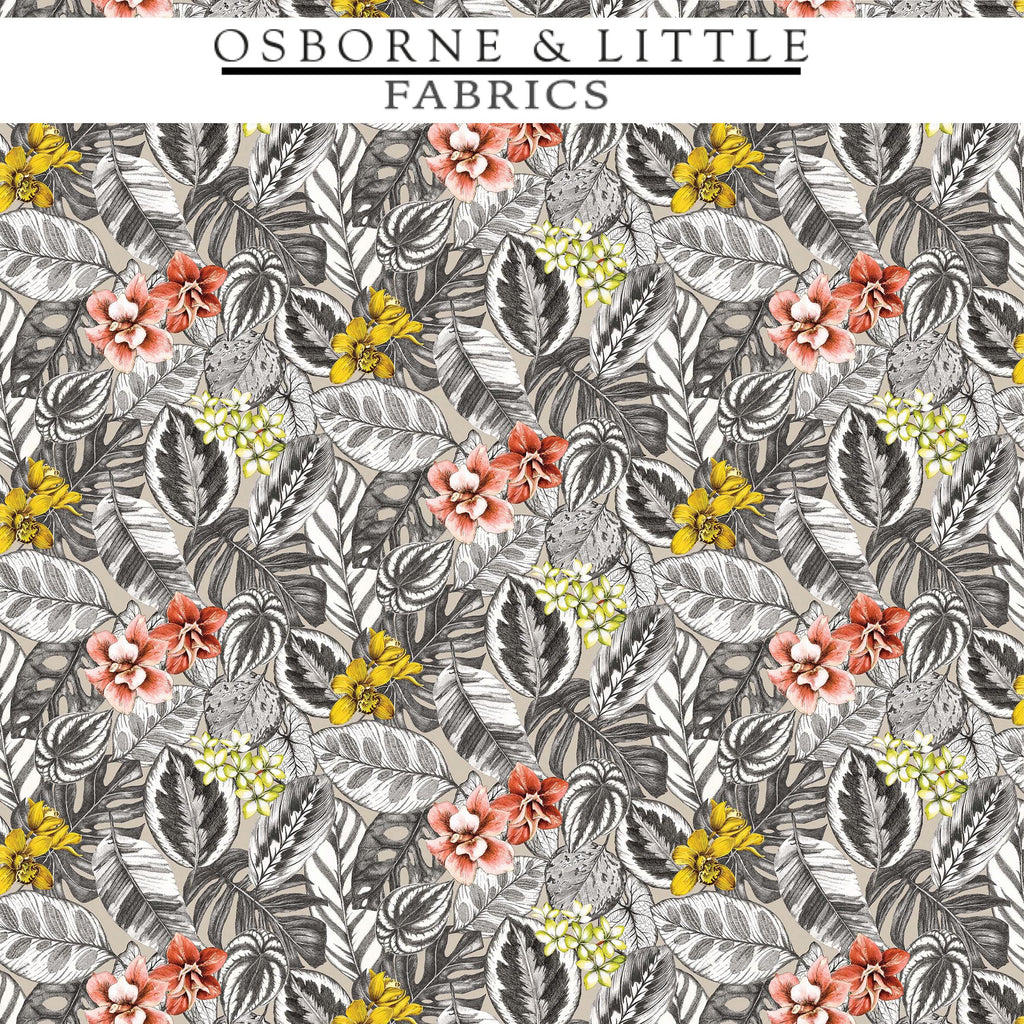 Osborne & Little Fabrics #F7447-01 at Designer Wallcoverings - Your online resource since 2007