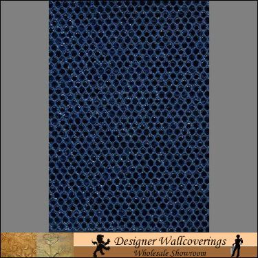 Sequin Wall Paper- Blue