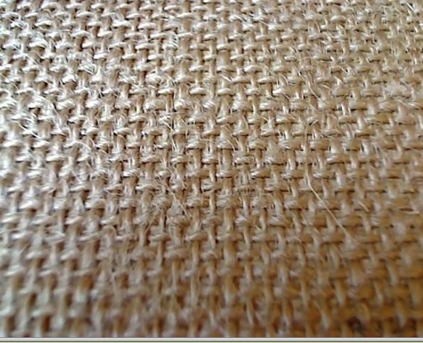 Classic Traditional Burlap Deep Natural Beige Gunny Sack Wallpaper | Phillipe Romano