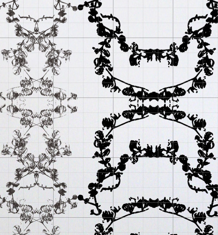 Baroquette - Black White Wallpaper Wallcovering