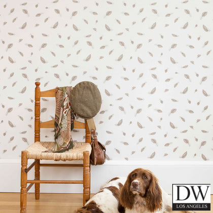 Free Falling Leaves Wallcovering - 2