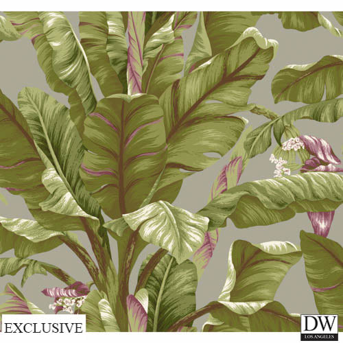 Ono Island Banana Leaf Wallpaper