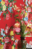 Ayaanle Red Dutch Painters Floral Wallpaper