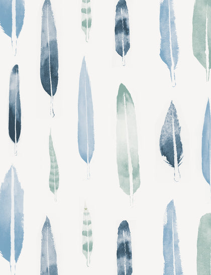 Feathers Mid Century Wallcovering
