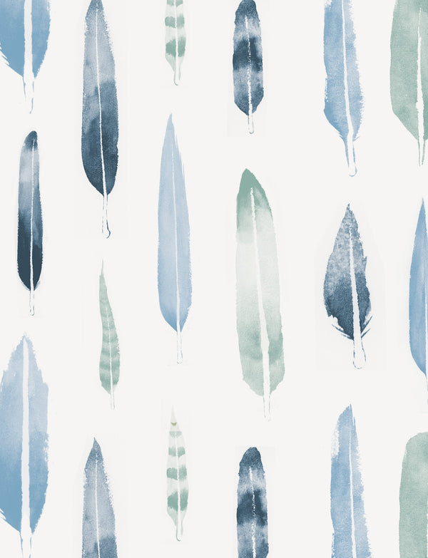 Feathers Mid Century Wallcovering