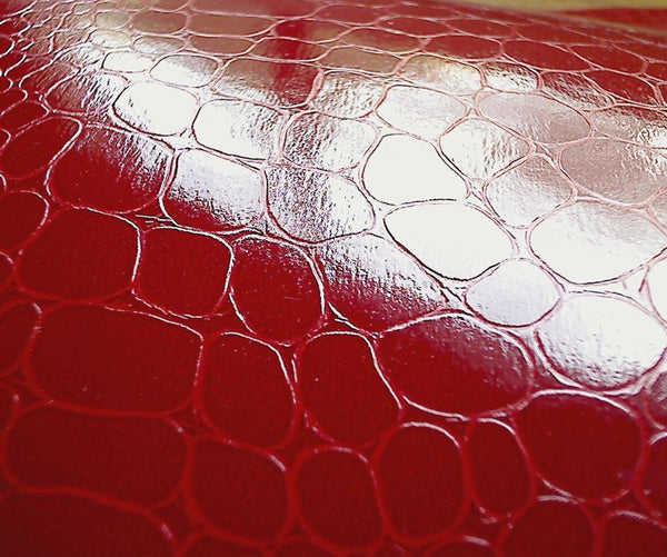 Patently Incredible - Patent Red Crocodile Animal Skin