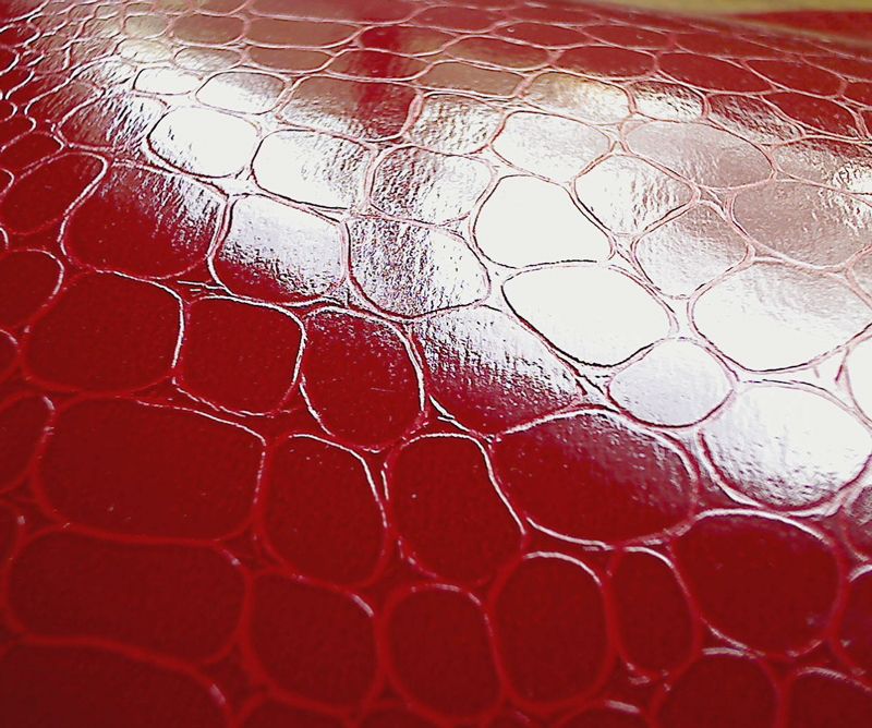 Patently Incredible - Patent Red Crocodile Animal Skin
