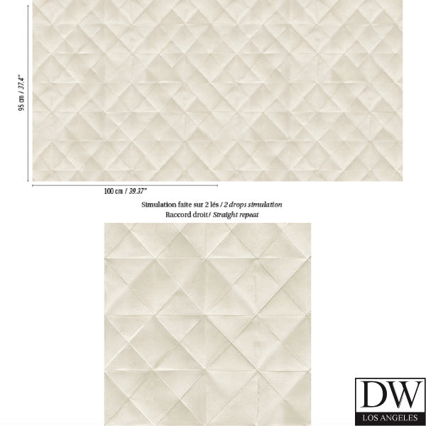 Origami Glam - Folded WallPaper