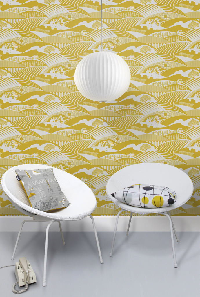 Mid Century Modern available exclusively at Designer Wallcoverings