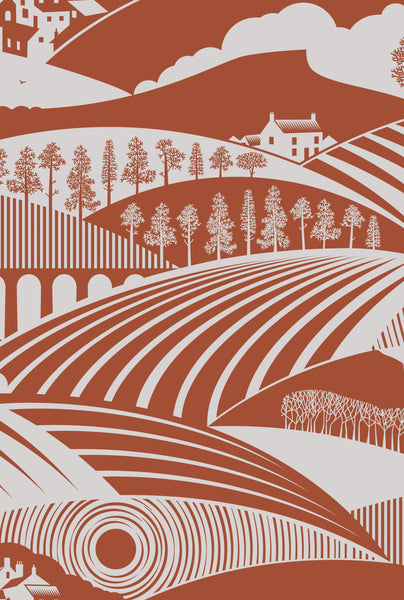 Mid Century Modern available exclusively at Designer Wallcoverings