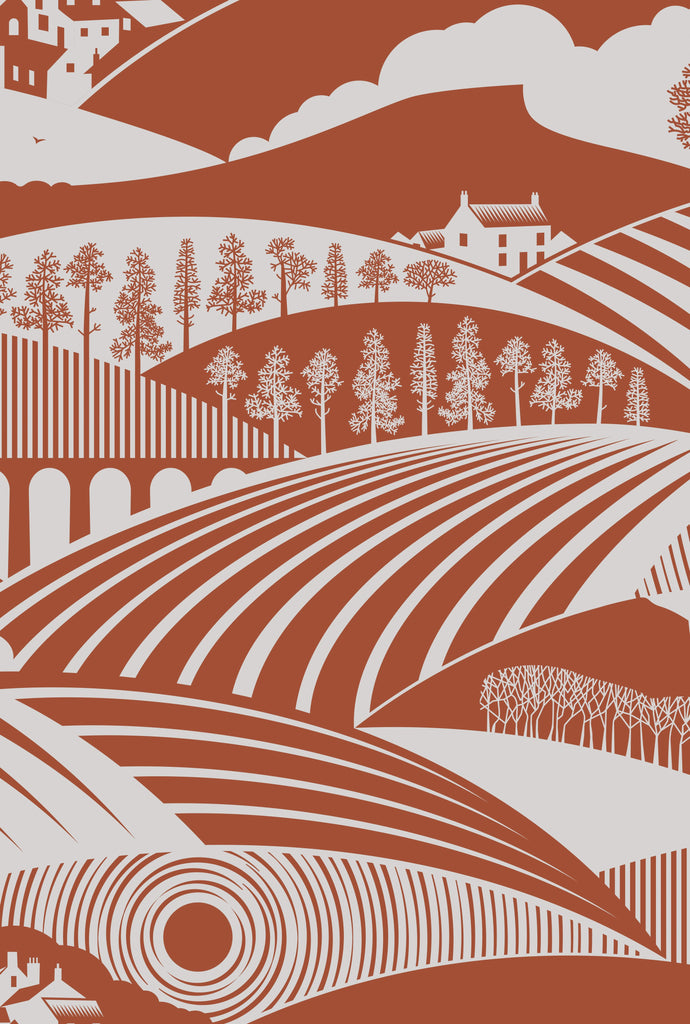 Mid Century Modern available exclusively at Designer Wallcoverings