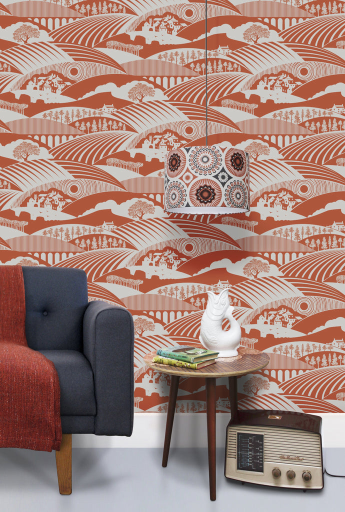Mid Century Modern available exclusively at Designer Wallcoverings