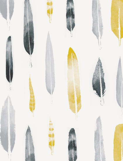 Feathers Mid Century Wallcovering