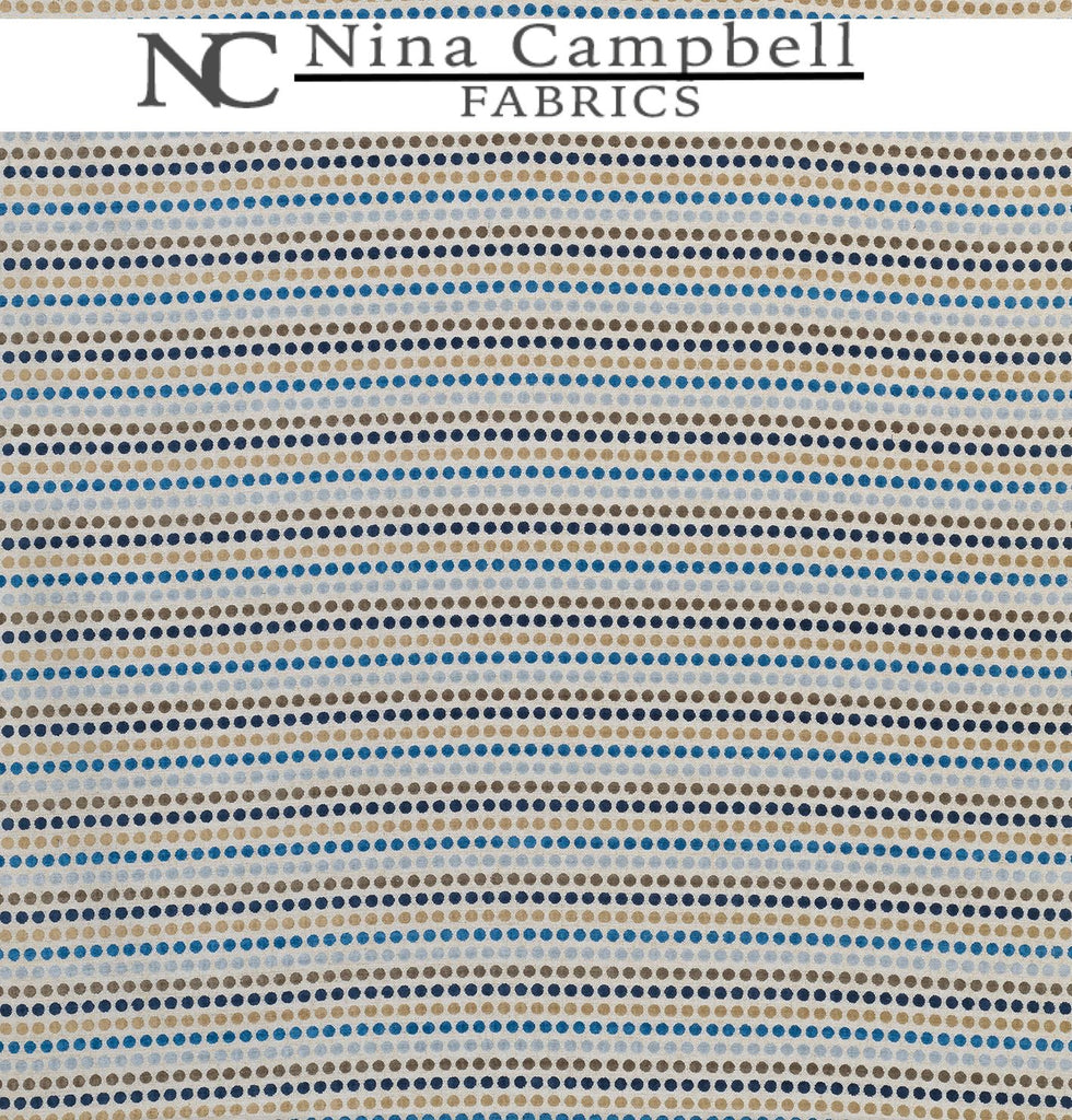 Nina Campbell Fabrics #NCF4322-04 at Designer Wallcoverings - Your online resource since 2007