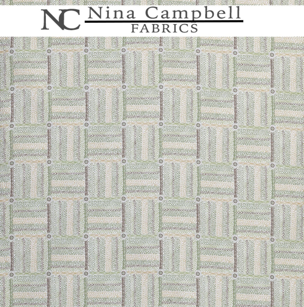 Nina Campbell Fabrics #NCF4323-03 at Designer Wallcoverings - Your online resource since 2007