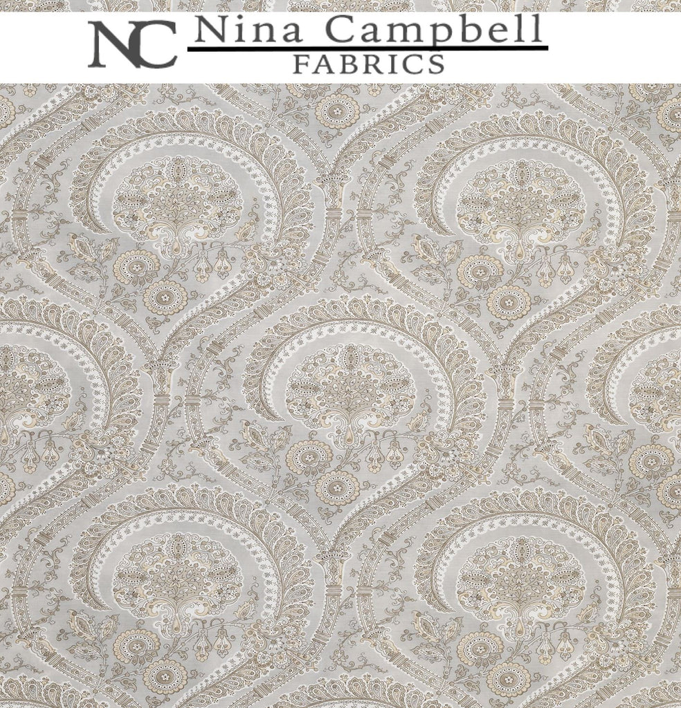 Nina Campbell Fabrics #NCF4330-02 at Designer Wallcoverings - Your online resource since 2007