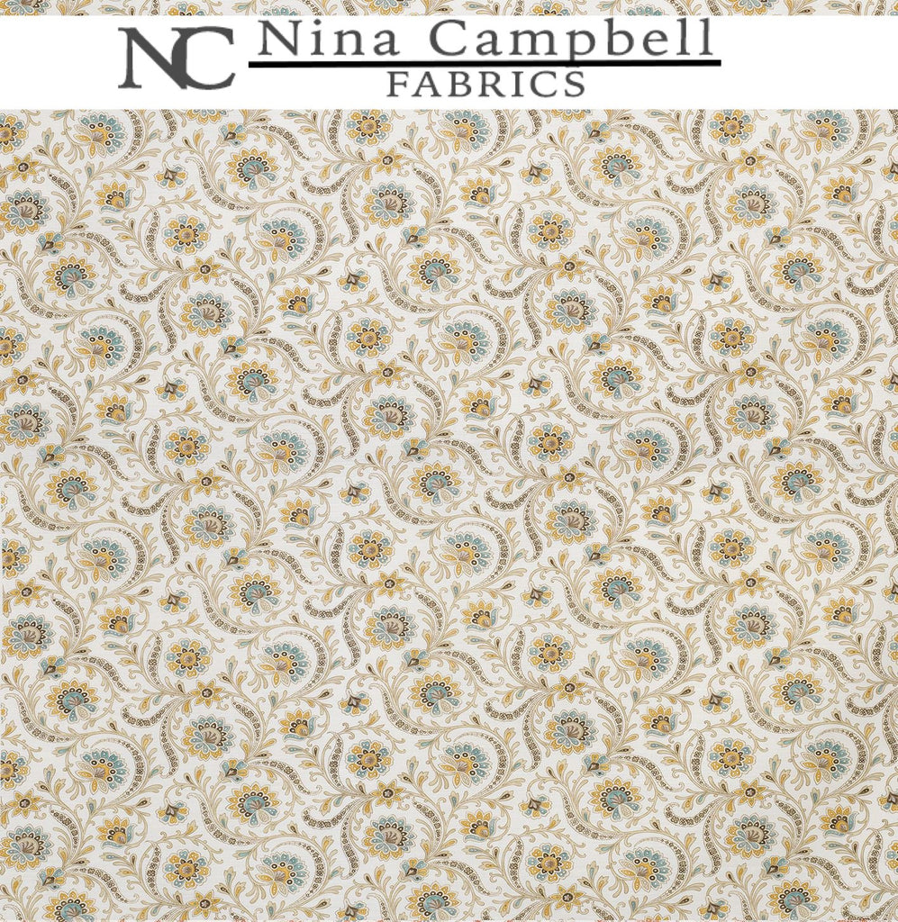 Nina Campbell Fabrics #NCF4331-03 at Designer Wallcoverings - Your online resource since 2007