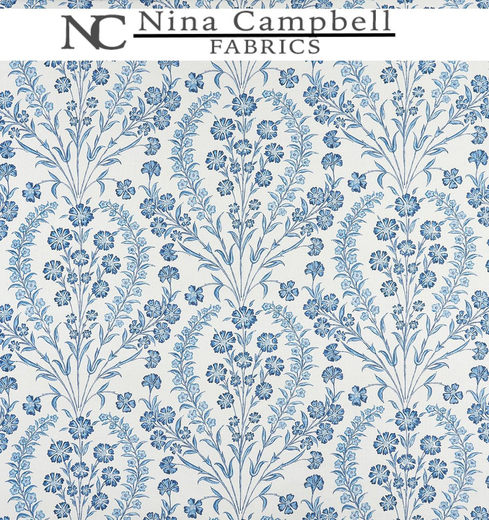 Authorized Dealer of Nina Campbell Fabrics Samples and Purchasing available on all lines. The leading professional design trade resource for over 25 years. Service is our specialty. Call us at 1-888-373-4564