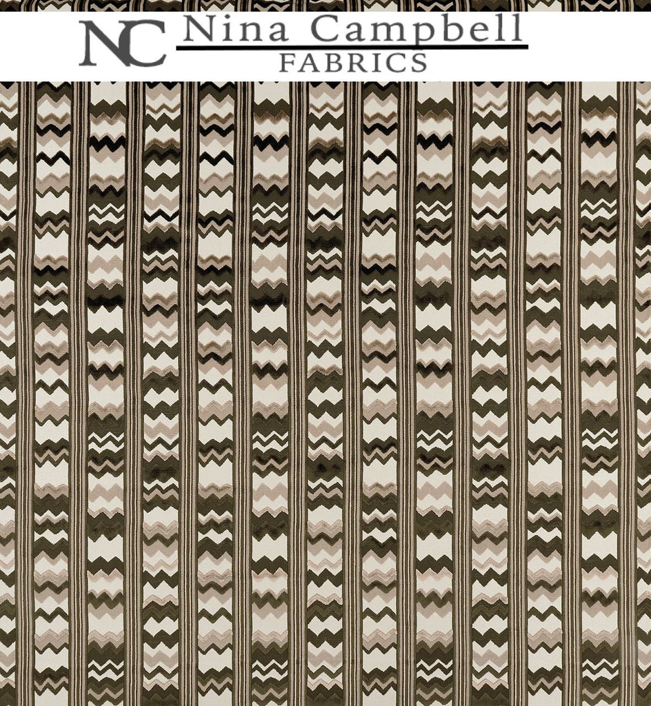 Nina Campbell Fabrics #NCF4373-03 at Designer Wallcoverings - Your online resource since 2007