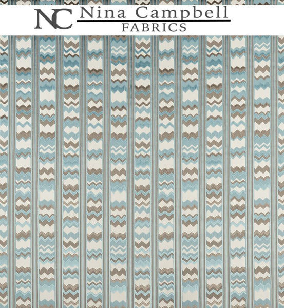 Nina Campbell Fabrics #NCF4373-05 at Designer Wallcoverings - Your online resource since 2007