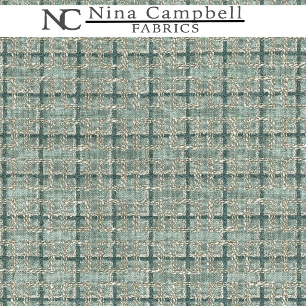 Nina Campbell Fabrics #NCF4384-01 at Designer Wallcoverings - Your online resource since 2007